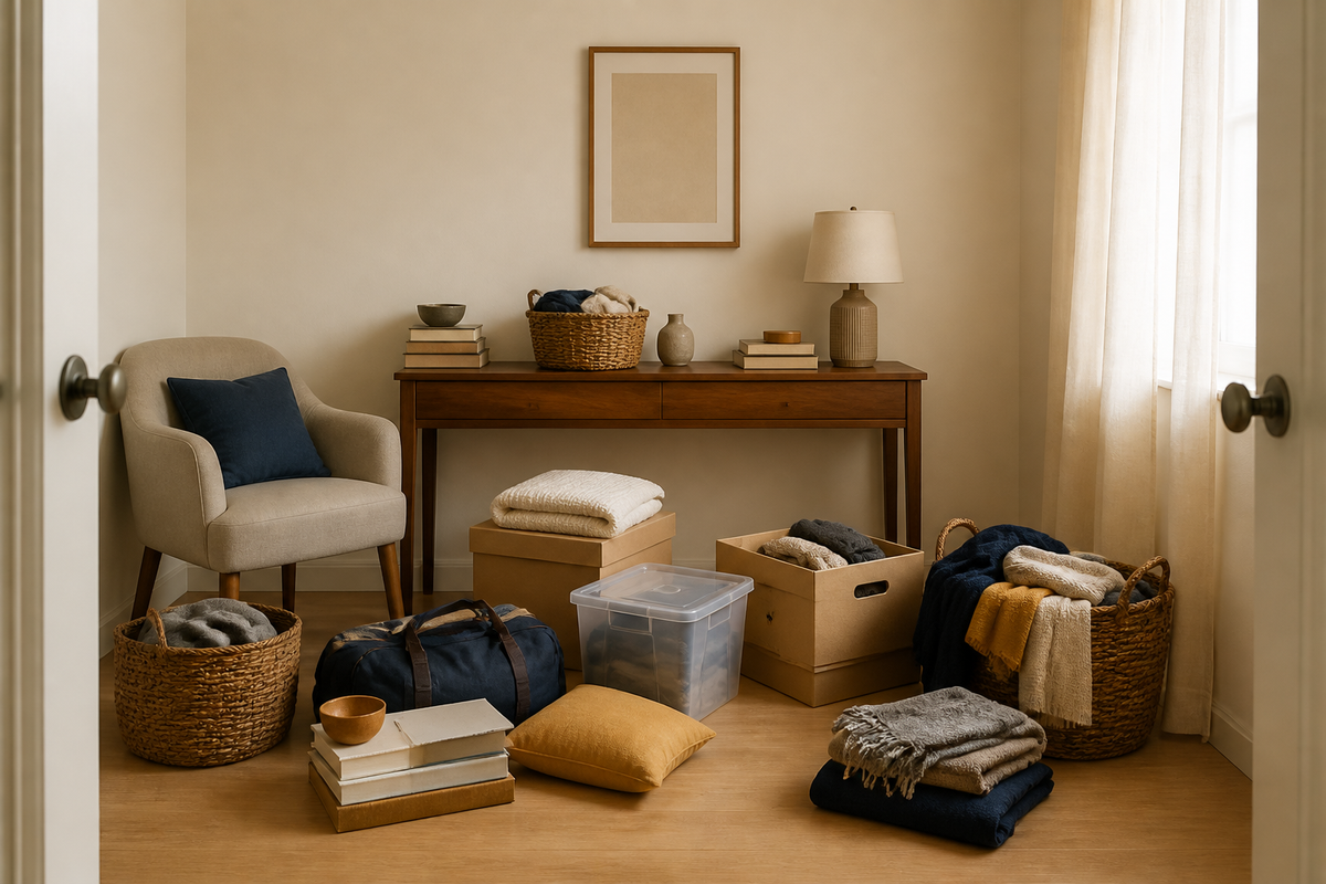 Worthwhile belongings waiting to be reviewed